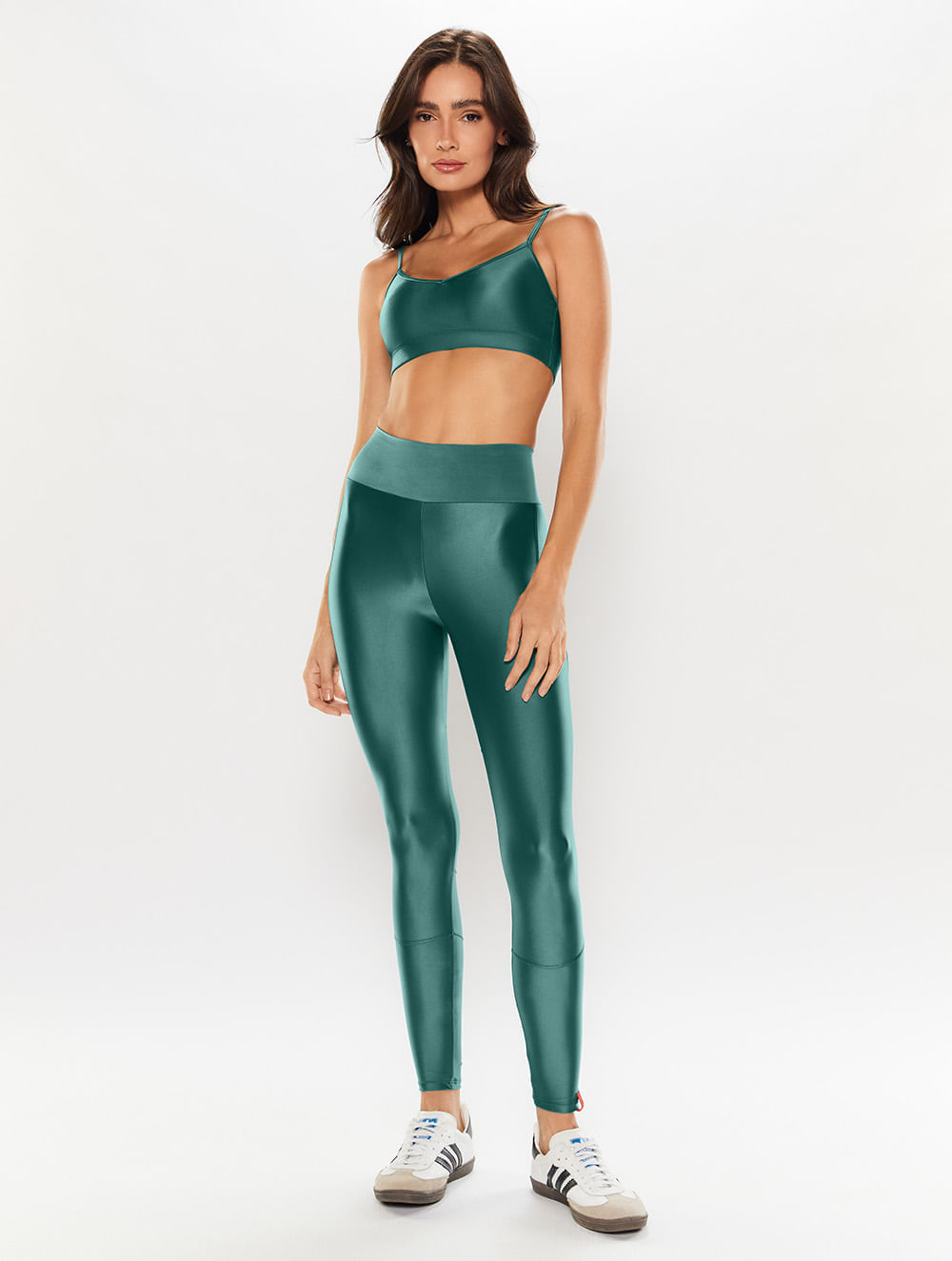 Calça Legging com Recortes Basic Colors — Body For Sure
